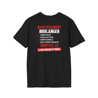 Boulanger, grincheux, sarcastique, imprévisible, non médicamenté