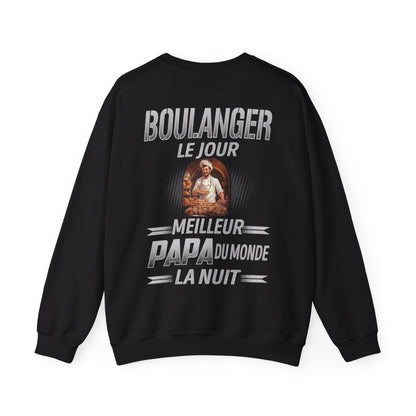 Boulanger le jour, papa la nuit