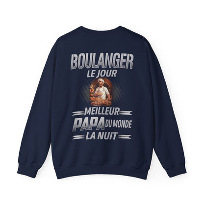 Boulanger le jour, papa la nuit