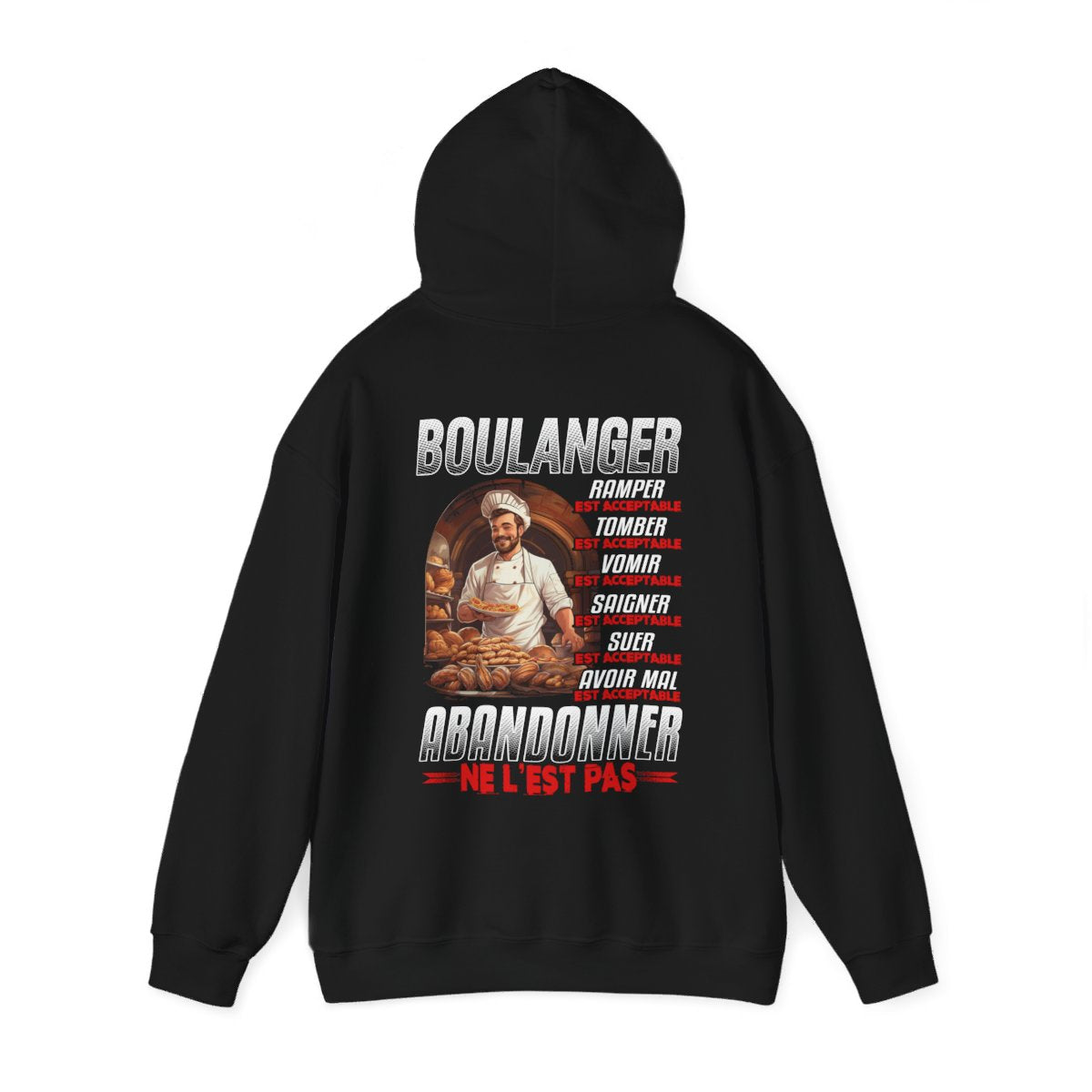 Boulanger, ramper, tomber, vomir, saigner est acceptable