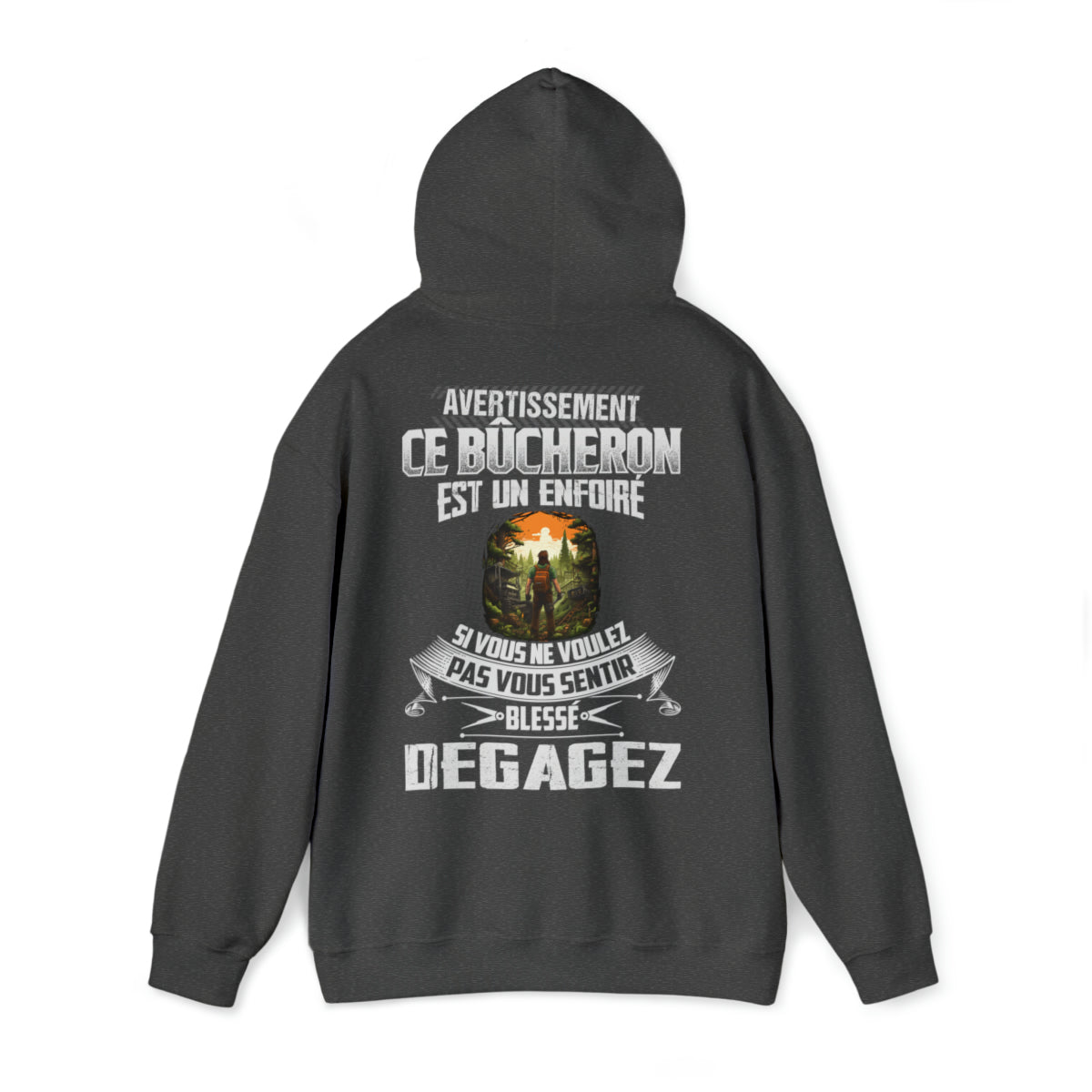 Bûcheron grincheux, sarcastique, imprévisible, non médicamenté