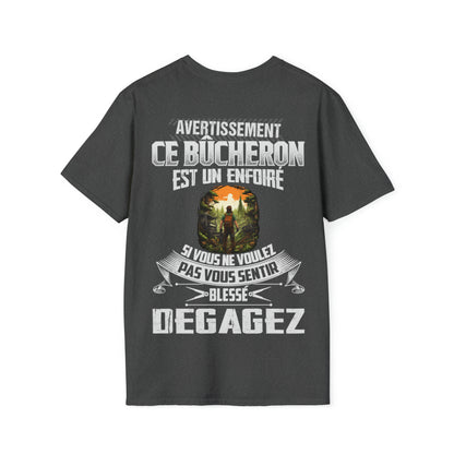 Bûcheron grincheux, sarcastique, imprévisible, non médicamenté