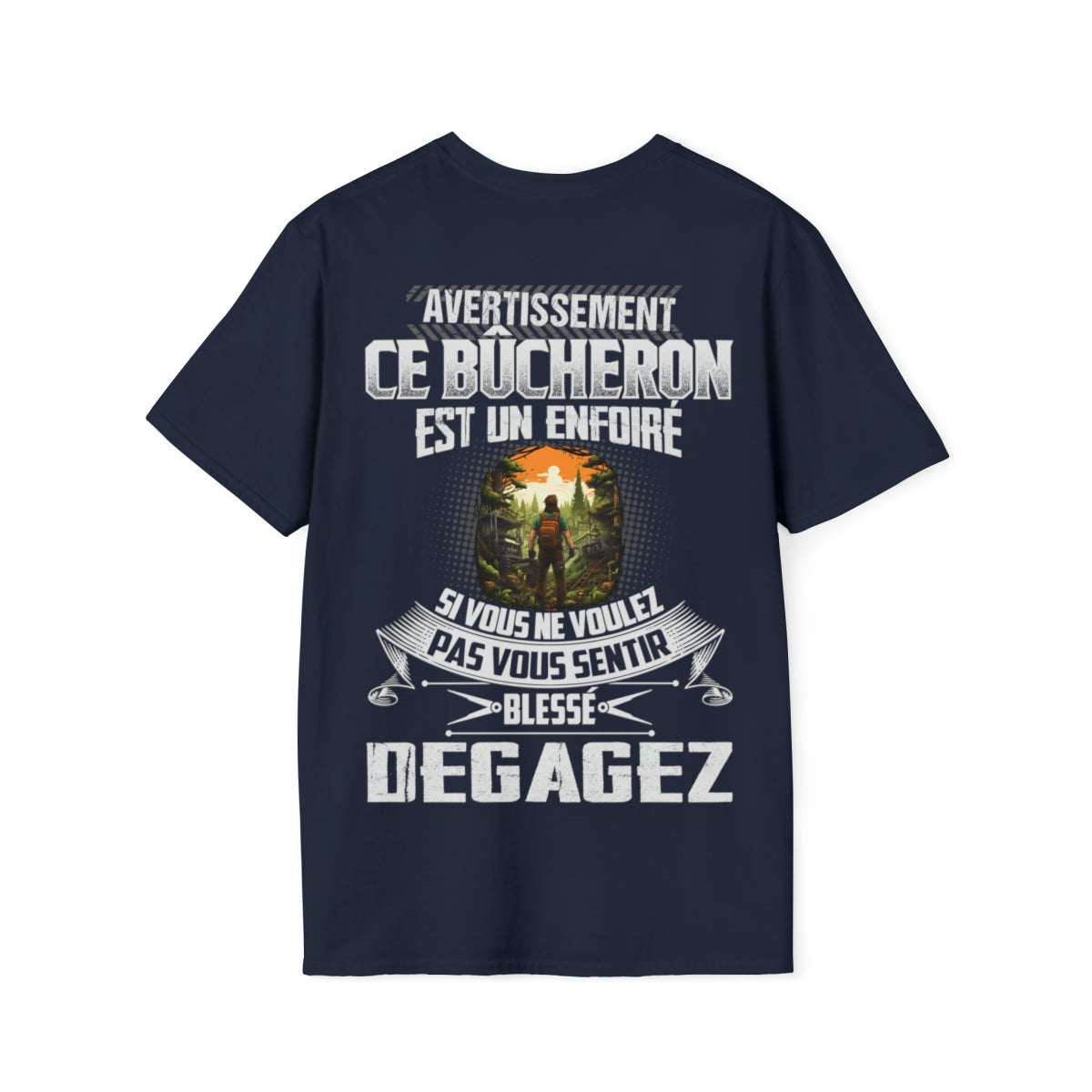 Bûcheron grincheux, sarcastique, imprévisible, non médicamenté