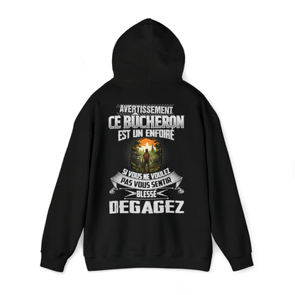 Bûcheron grincheux, sarcastique, imprévisible, non médicamenté