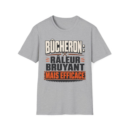 Bûcheron: râleur, bruyant mais efficace
