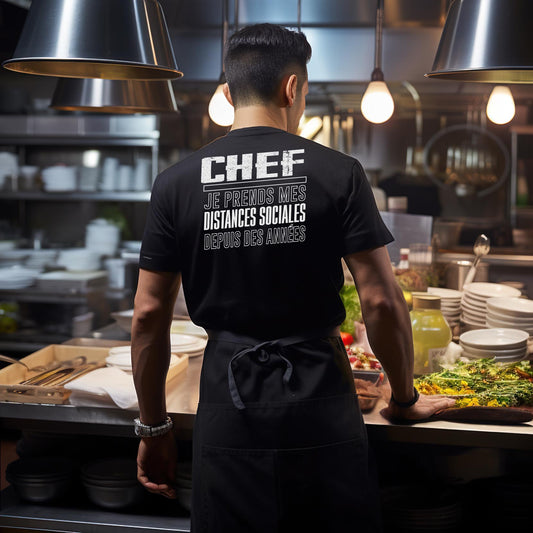 Chef, expert en distances sociales