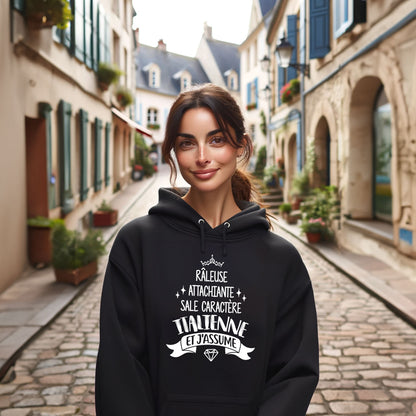 Italienne et j'assume