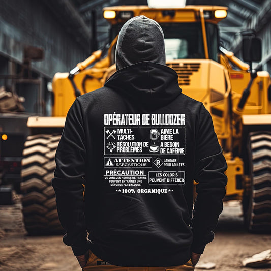 Opérateur de Bulldozer est la quintessence du travailleur