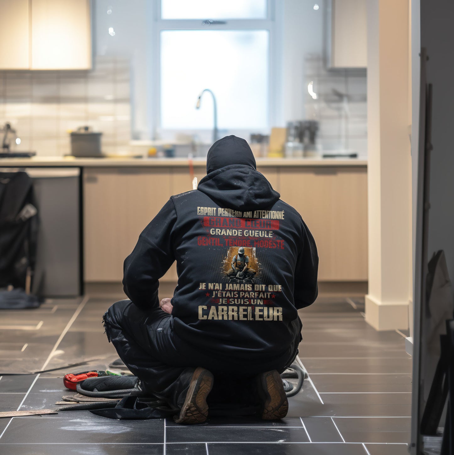 Je suis Carreleur pas parfait, mais complet
