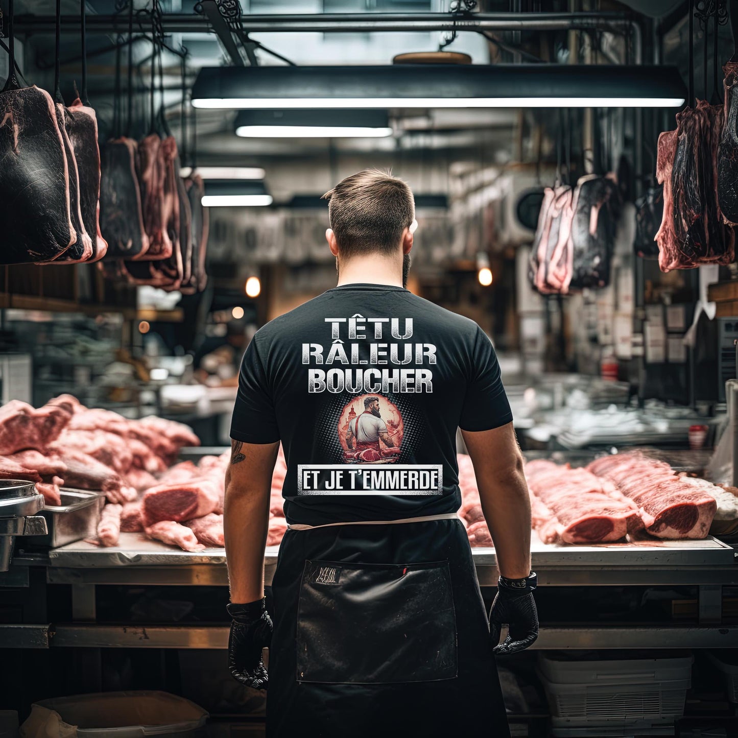 Têtu, râleur, Boucher, et je t'emmerde