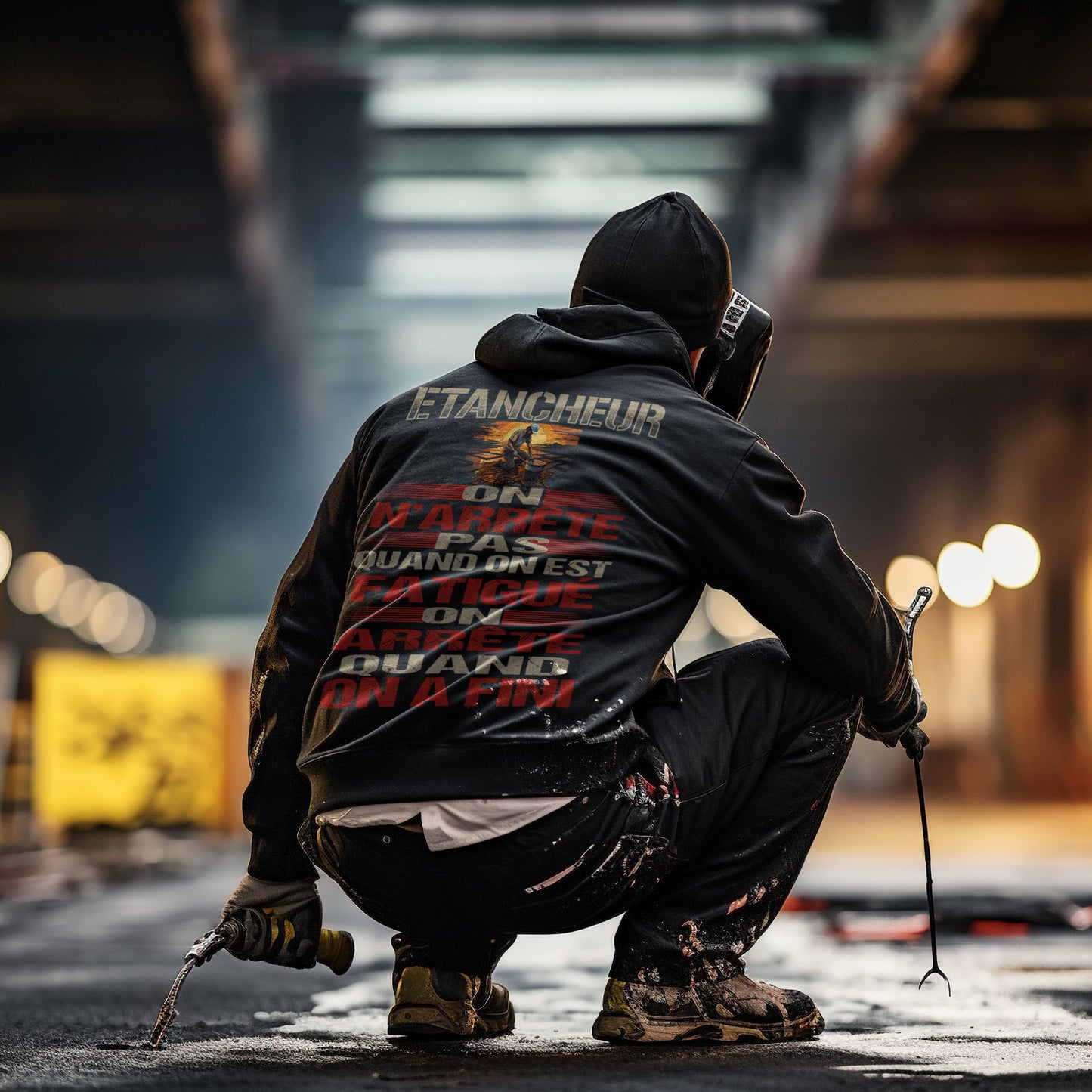 Etancheur, on n'arrête pas quand on est fatigué