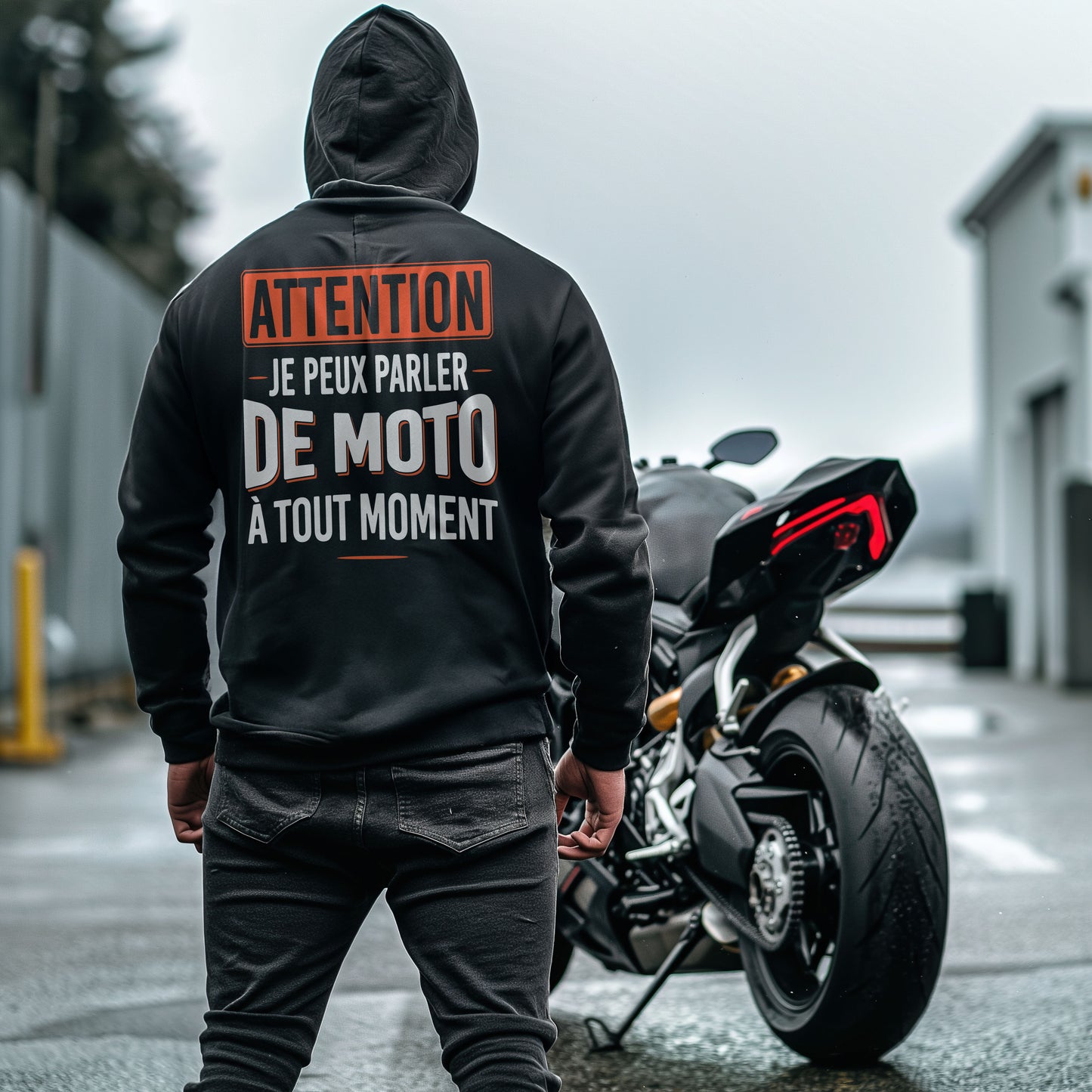 Je peux parler de moto à tout moment