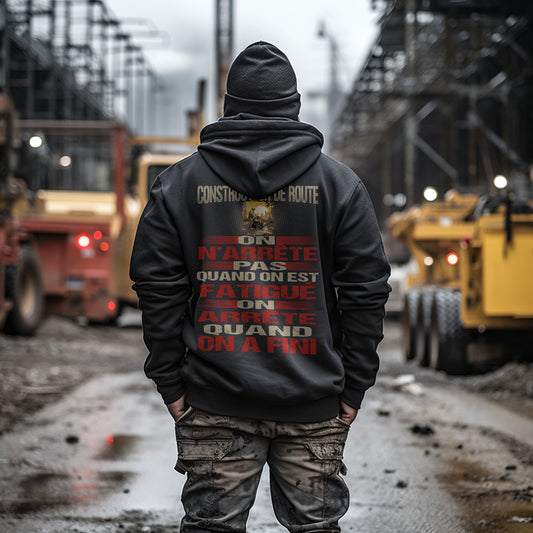 Constructeur de Route, on n'arrête pas quand on est fatigué