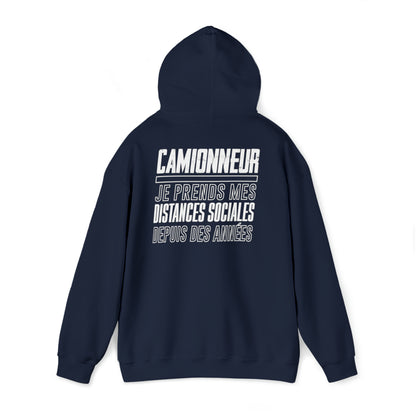 Camionneur, expert en distances sociales