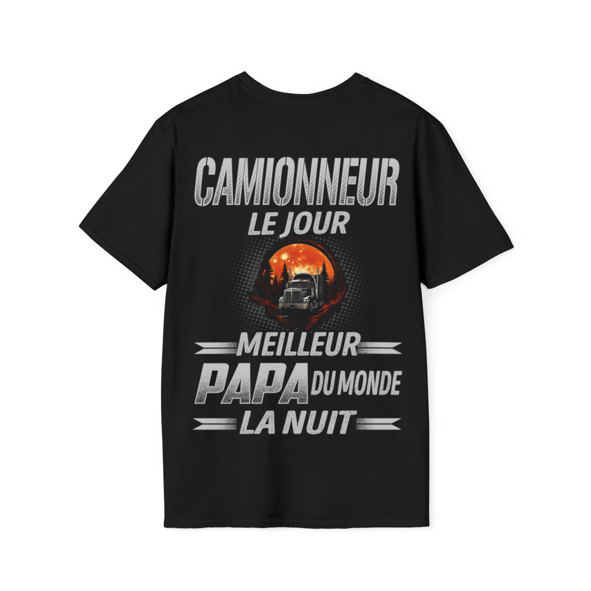 Camionneur le jour, papa la nuit
