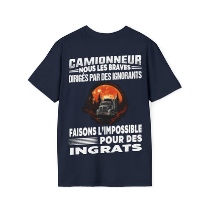 Camionneur, les braves dirigés par les ignorants