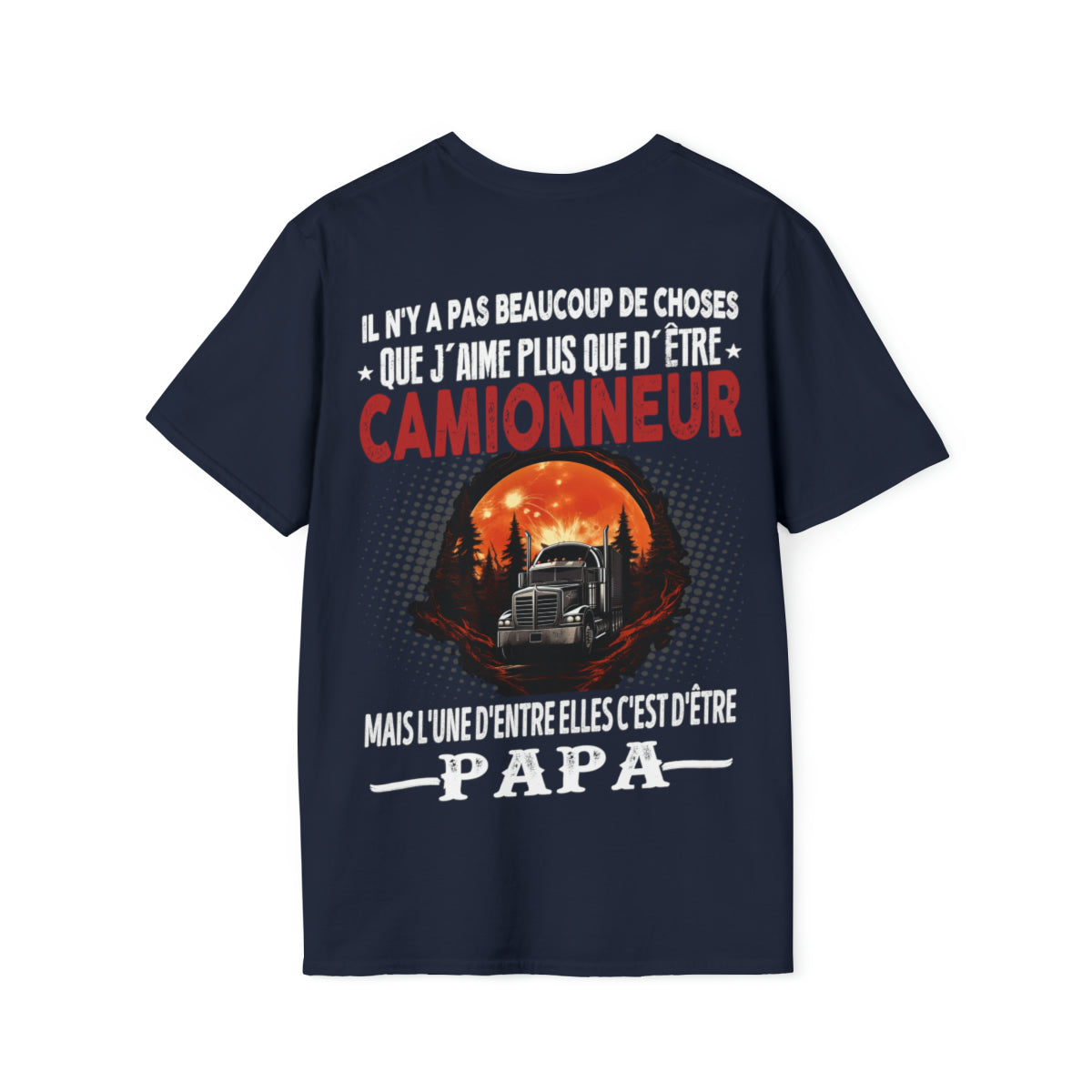 Camionneur passionné, papa comblé