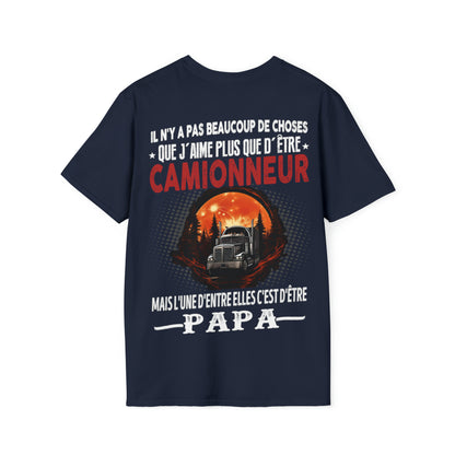 Camionneur passionné, papa comblé