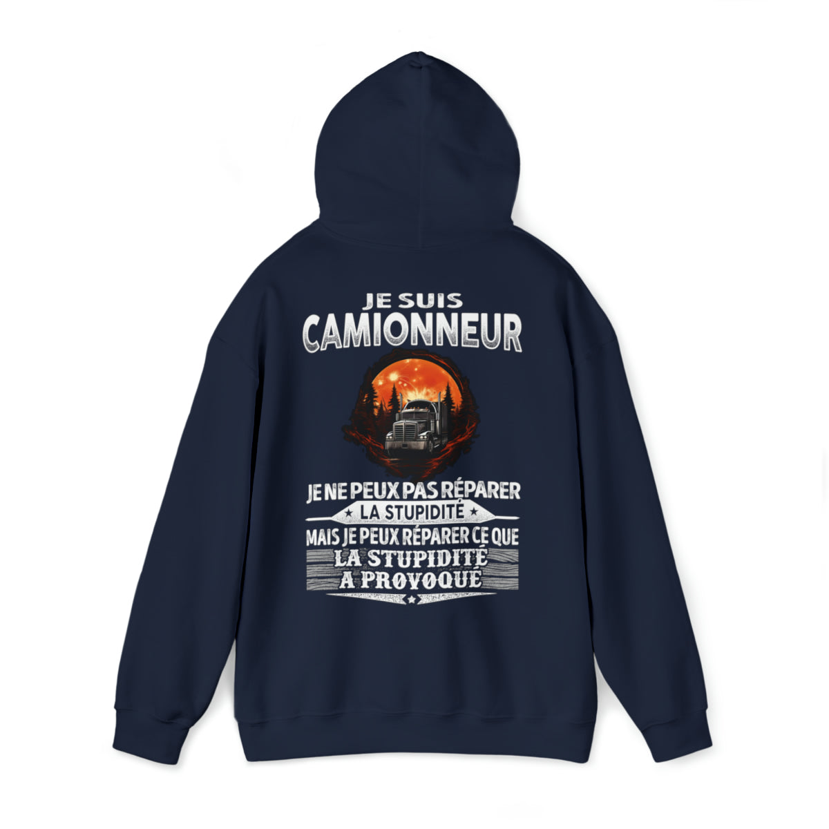 Camionneur peut réparer ce que la stupidité a provoqué