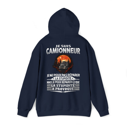Camionneur peut réparer ce que la stupidité a provoqué