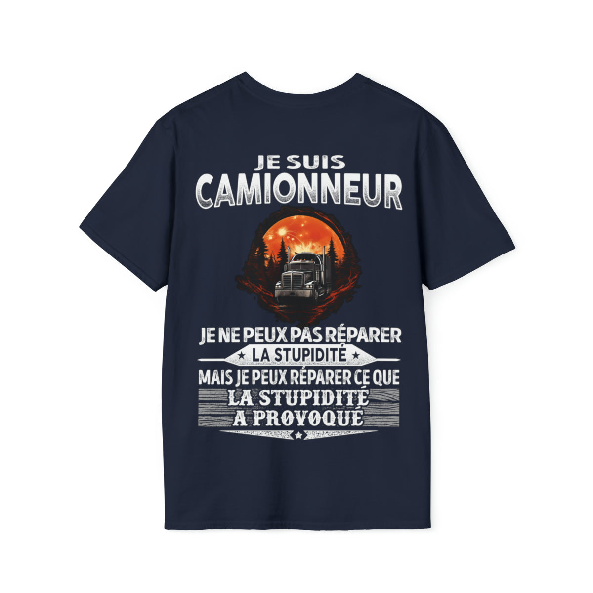 Camionneur peut réparer ce que la stupidité a provoqué