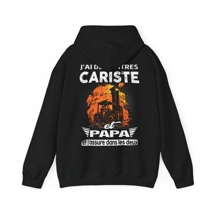 Cariste et papa, et j'assure dans les deux