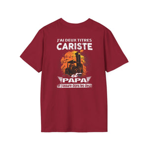 Cariste et papa, et j'assure dans les deux