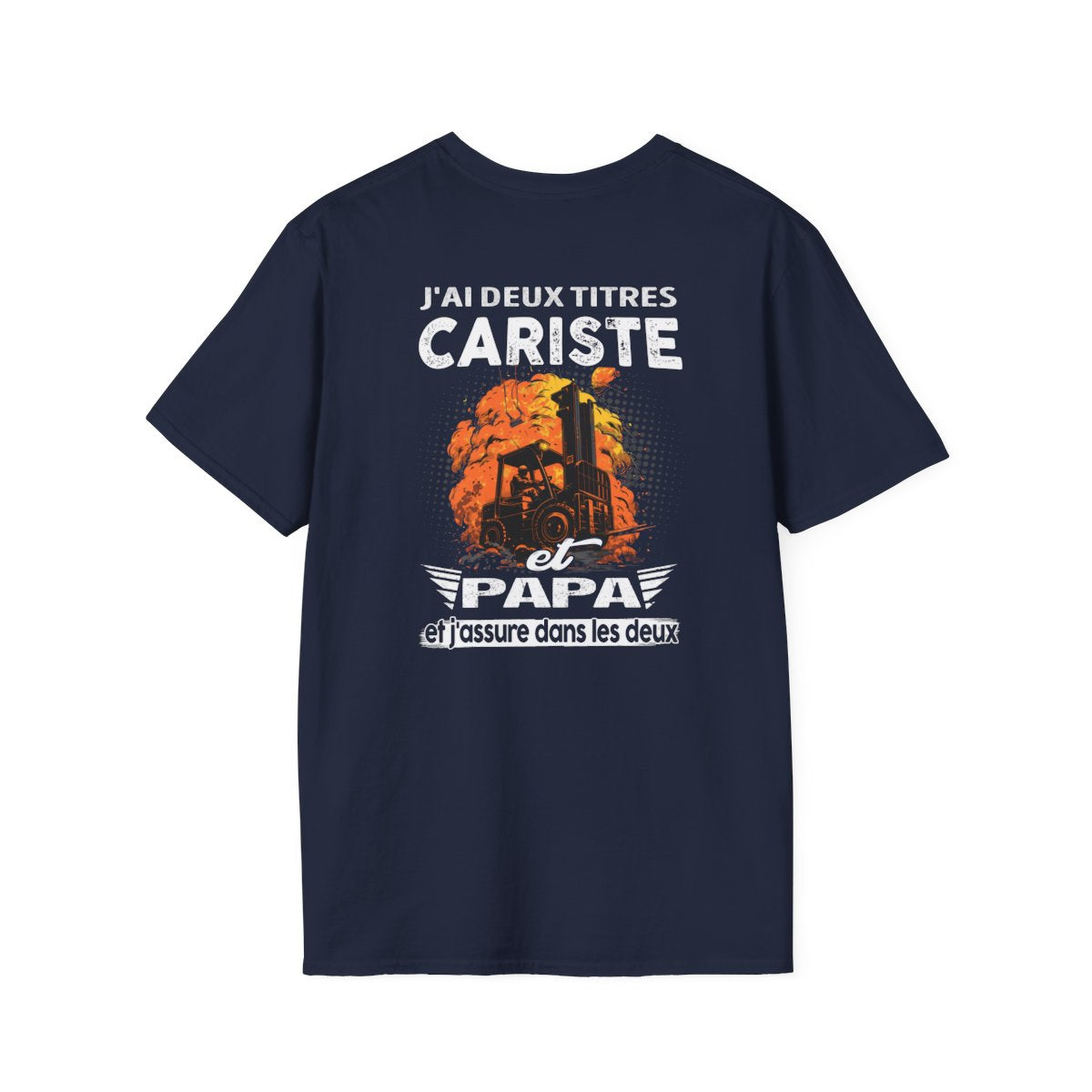 Cariste et papa, et j'assure dans les deux