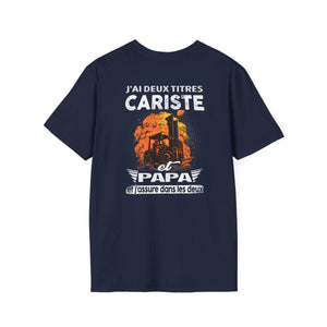 Cariste et papa, et j'assure dans les deux