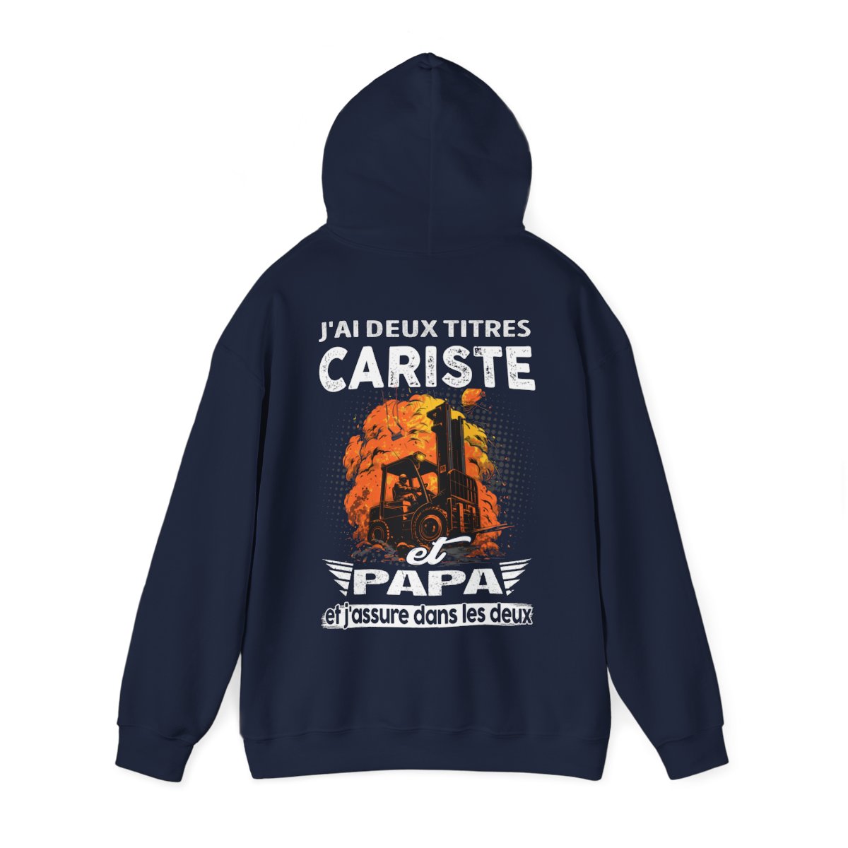 Cariste et papa, et j'assure dans les deux