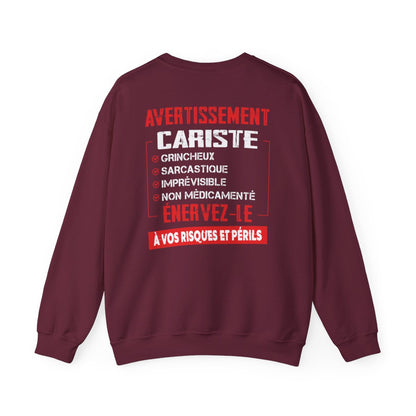 Cariste, grincheux, sarcastique, imprévisible, non médicamenté