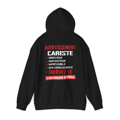 Cariste, grincheux, sarcastique, imprévisible, non médicamenté