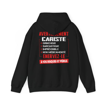 Cariste, grincheux, sarcastique, imprévisible, non médicamenté