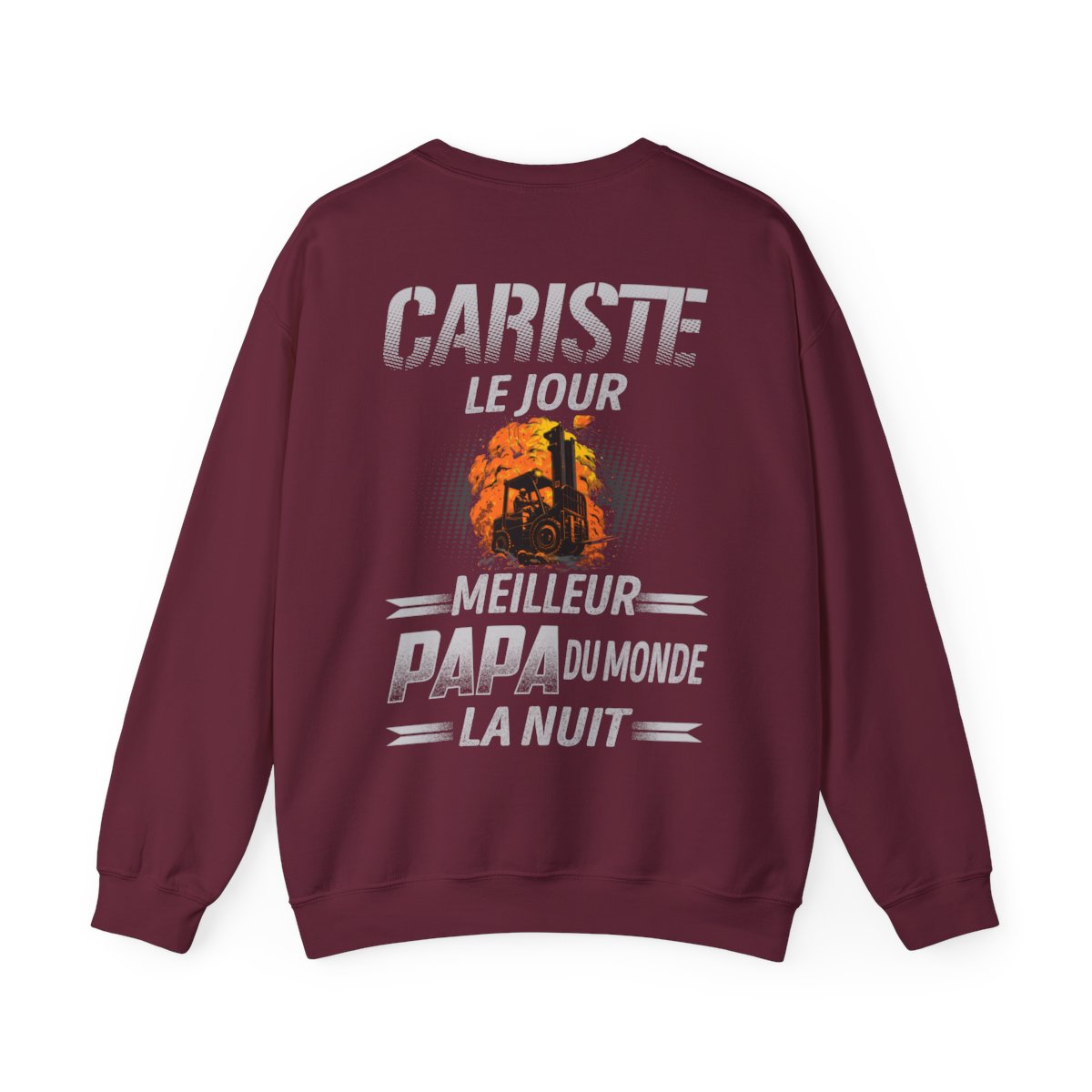 Cariste le jour, papa la nuit