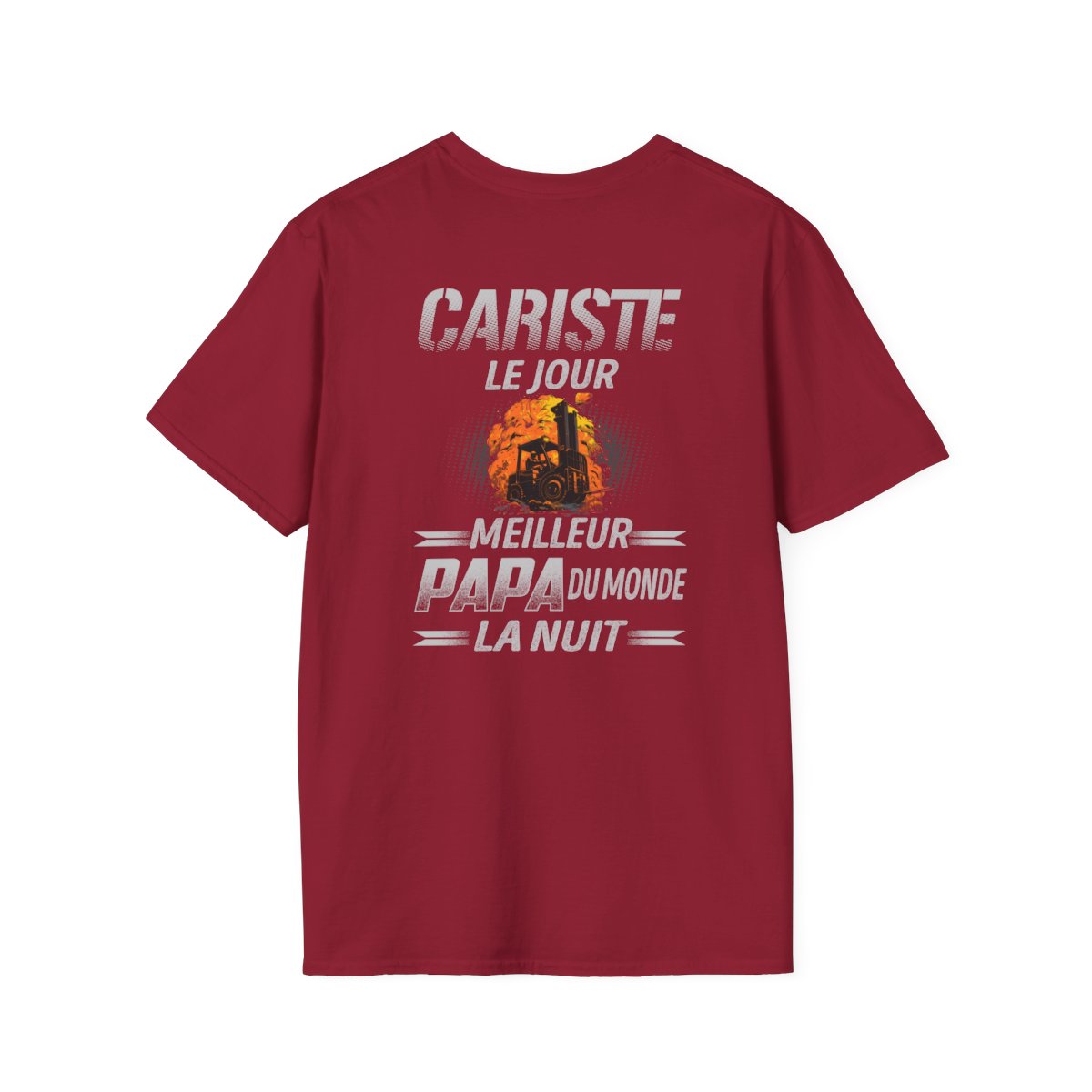 Cariste le jour, papa la nuit