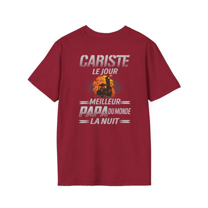 Cariste le jour, papa la nuit