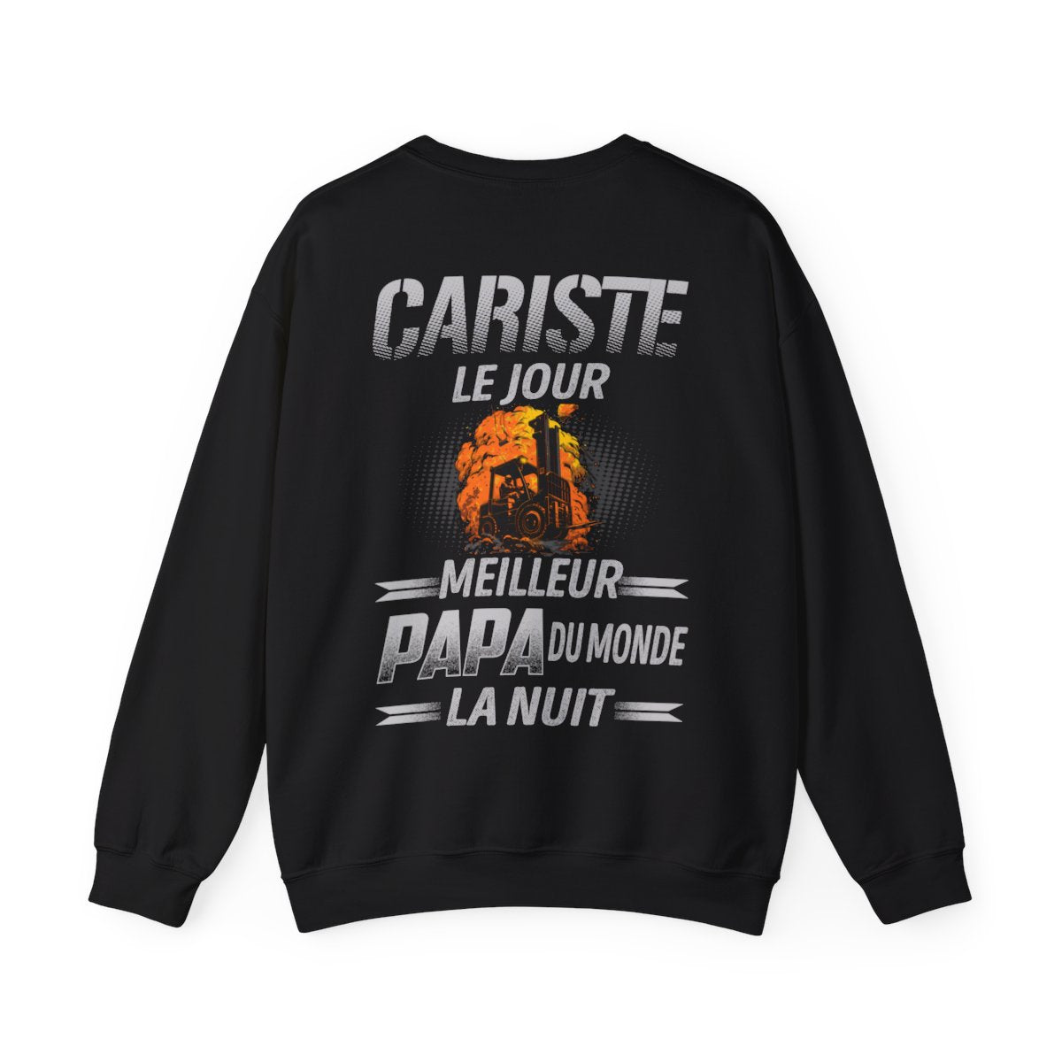 Cariste le jour, papa la nuit