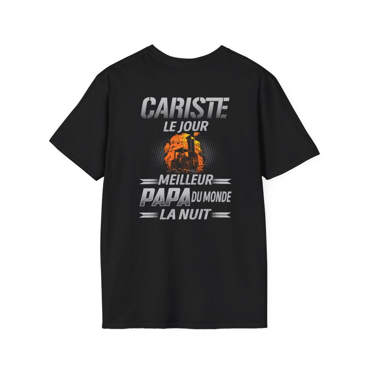 Cariste le jour, papa la nuit