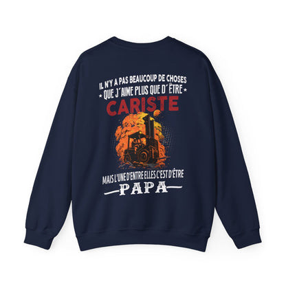 Cariste passionné, papa comblé