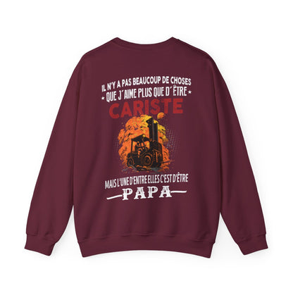 Cariste passionné, papa comblé