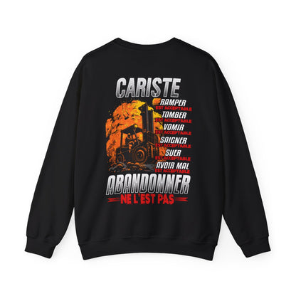 Cariste, ramper, tomber, vomir, saigner est acceptable