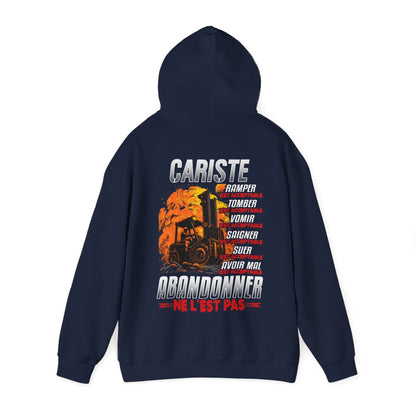 Cariste, ramper, tomber, vomir, saigner est acceptable