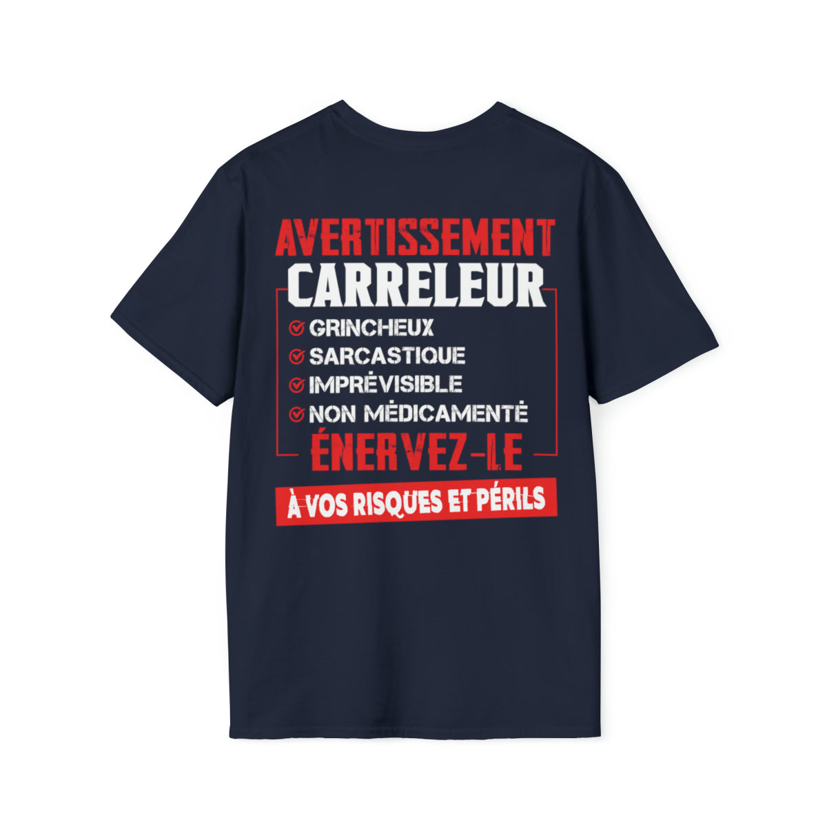 Carreleur, grincheux, sarcastique, imprévisible, non médicamenté