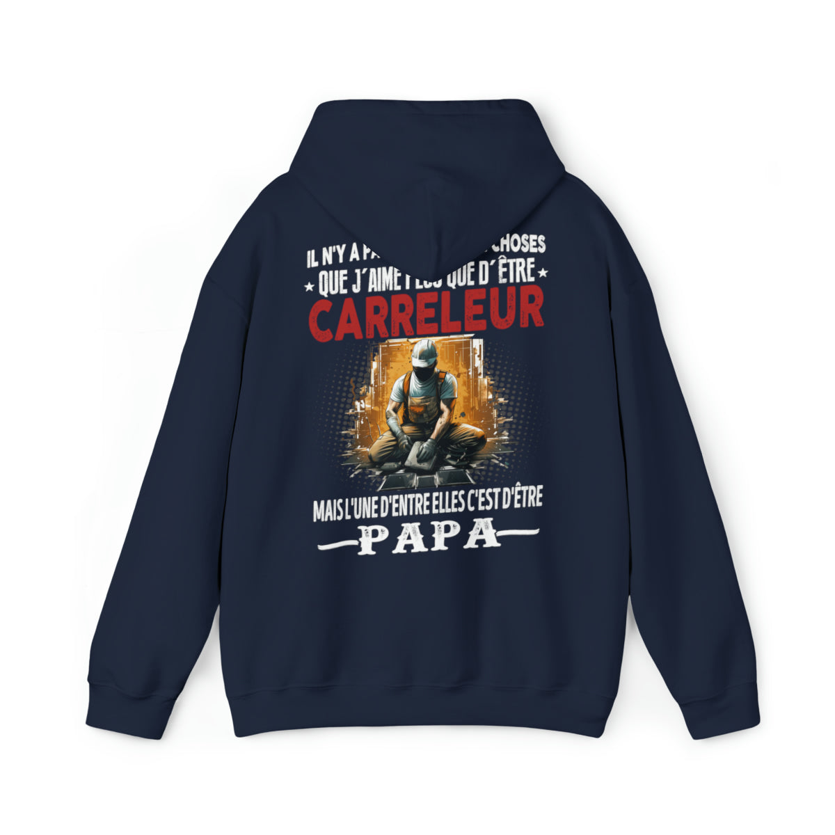 Carreleur passionné, papa comblé