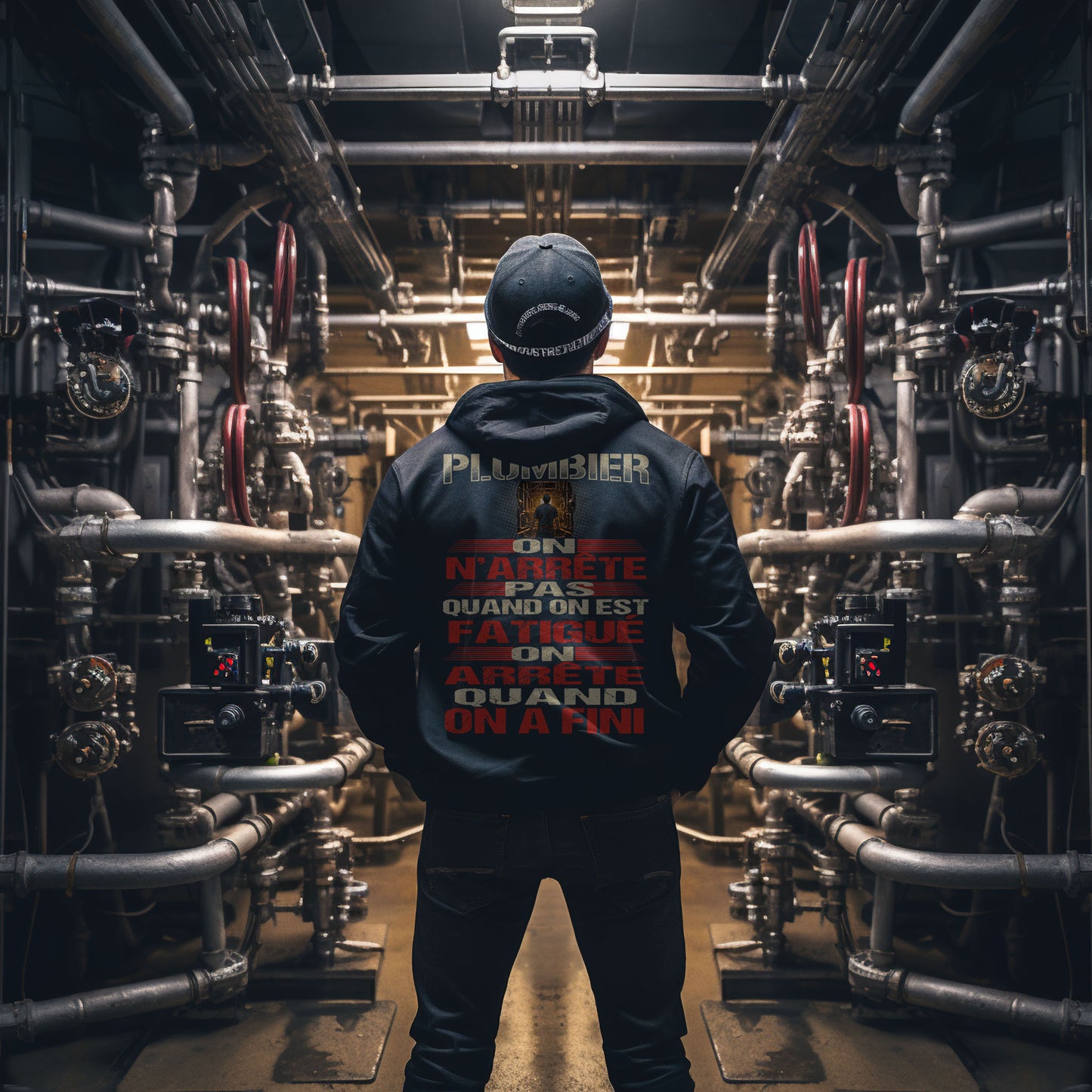 Plombier, on n'arrête pas quand on est fatigué