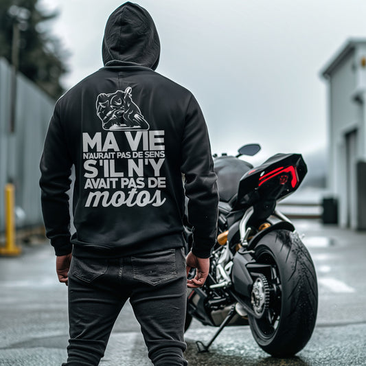 Ma vie n'aurait pas de sens s'il n'y avait pas de motos
