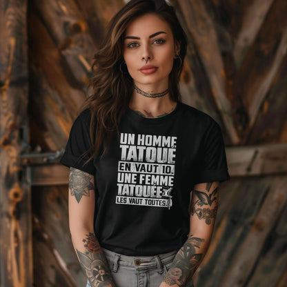 Un homme tatoué en vaut 10, une femme tatouée les vaut toutes