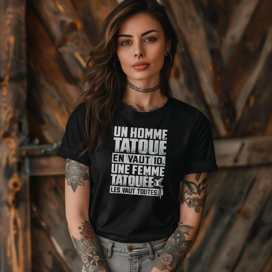 Un homme tatoué en vaut 10, une femme tatouée les vaut toutes