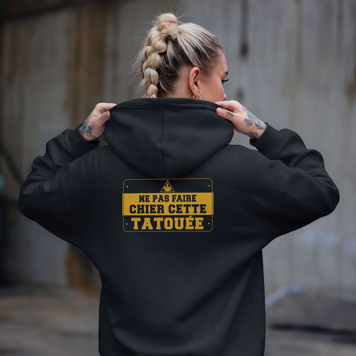 Ne pas faire chier cette tatouée