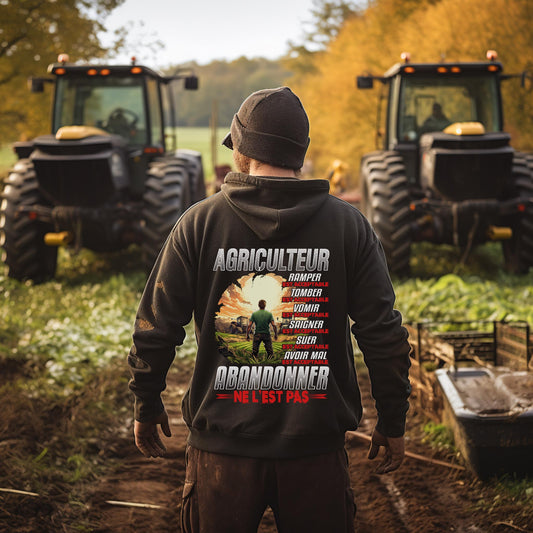 Agriculteur, ramper, tomber, vomir, saigner est acceptable